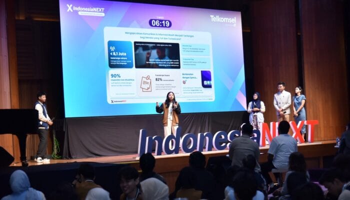 Telkomsel Tutup IndonesiaNEXT ke-9, Angkat Tema “AI Sharpening Youths”