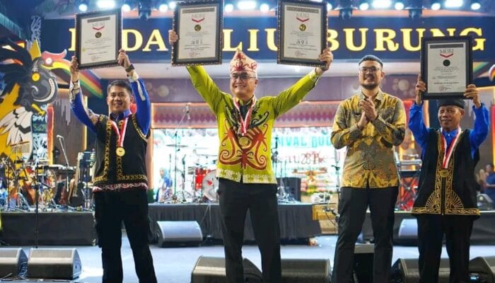 Jadi Magnet Budaya Nasional, Festival Irau Malinau Torehkan Empat Rekor MURI Sekaligus
