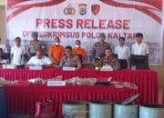 Cegah Kerusakan Lingkungan, Ditrimsus Polda Kaltara Ungkap Kasus Ilegal Mining