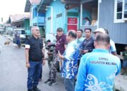 Bupati Malinau Tinjau Lapangan Pastikan Bansos Tak Salah Sasaran