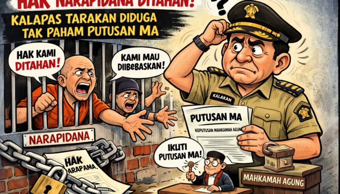 Hak Narapidana Ditahan, Kalapas Tarakan Diduga Tak Paham Putusan MA