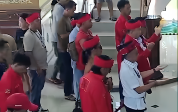 Polemik Pembangunan dan Dugaan Keretakan Pimpinan, Hermanus Datangi Kantor Bupati Kabupaten Nunukan Bersama Tariu Borneo Bangkule Rajak