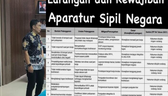 Alasan di Balik Kekecewaan Sekprov Kaltara, ASN Dimanjakan Topeng WFA