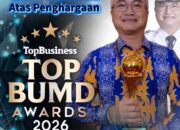 Prestasi Nasional! Wempi W Mawa Sabet Penghargaan TOP Dewan Pembina BUMD