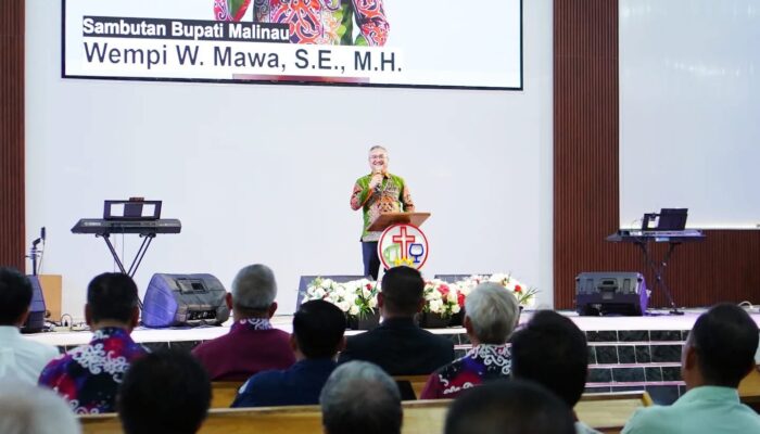 Hadiri Paskah Koperda GKII, Bupati Wempi Ajak Kaum Pria Malinau Jadi Teladan dan Pembawa Pengharapan