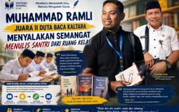 DPK Kaltara Apresiasi Gerakan Literasi Muh. Ramli, Tiga Buku Karya Santri Lahir di Tarakan