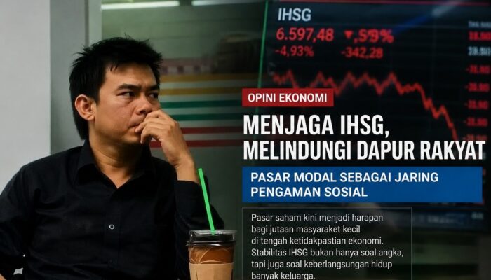 Menjaga IHSG, Melindungi Dapur Rakyat: Pergeseran Paradigma Pasar Modal sebagai Jaring Pengaman Sosial