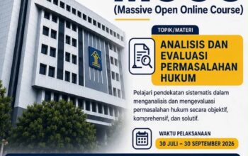 Optimalkan Kompetensi ASN, BPSDM Kemenkum Dorong Pemanfaatan MOOC sebagai Sarana Belajar Mandiri