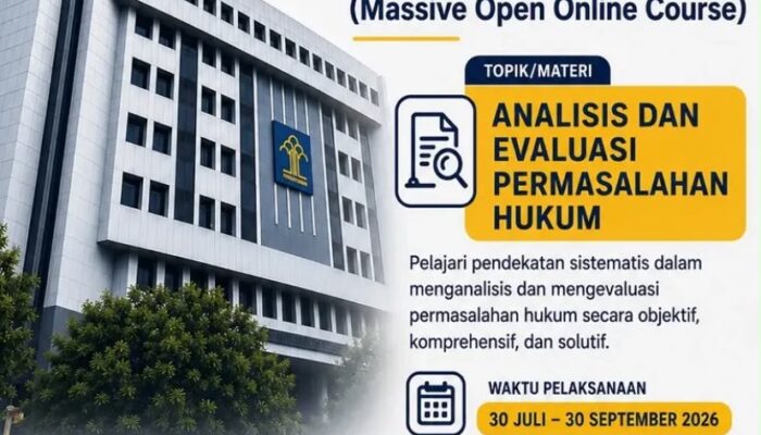 Optimalkan Kompetensi ASN, BPSDM Kemenkum Dorong Pemanfaatan MOOC sebagai Sarana Belajar Mandiri