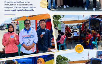 Disdukcapil Bulungan Hadirkan Layanan Administrasi Kependudukan di Car Free Day Tebu Kayan