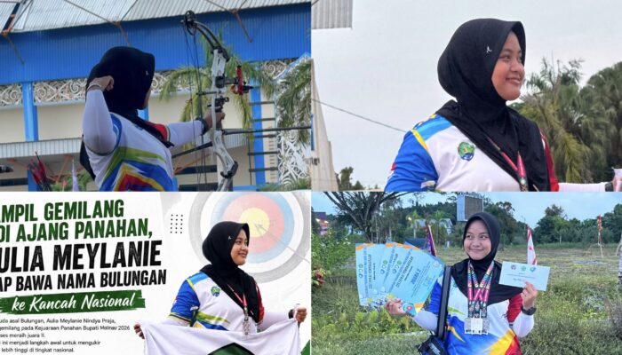 Tampil Gemilang di Ajang Panahan, Aulia Meylanie Siap Bawa Nama Bulungan ke Kancah Nasional