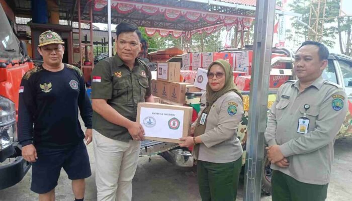 LPADKT Bulungan Turun Tangan, Salurkan Logistik untuk Pejuang Karhutla