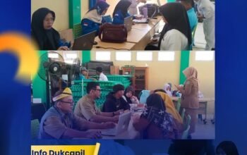 Disdukcapil Bulungan Jemput Bola, Layani Perekaman KTP-el dan Aktivasi IKD di SMKN 1 Tanjung Selor