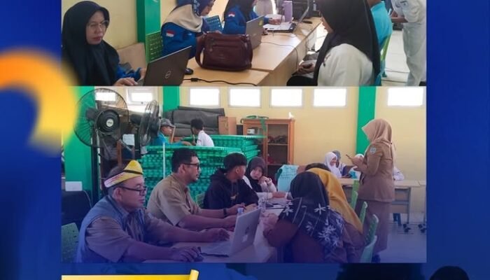 Disdukcapil Bulungan Jemput Bola, Layani Perekaman KTP-el dan Aktivasi IKD di SMKN 1 Tanjung Selor