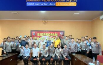 Disdukcapil Bulungan Gelar Jemput Bola Aktivasi IKD di Polda Kaltara