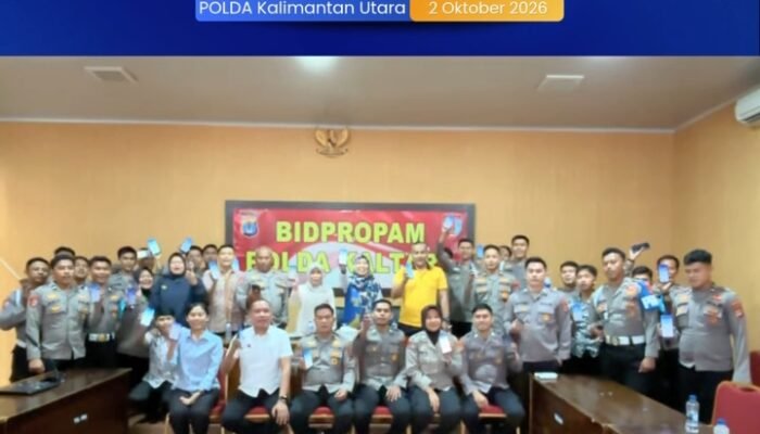 Disdukcapil Bulungan Gelar Jemput Bola Aktivasi IKD di Polda Kaltara