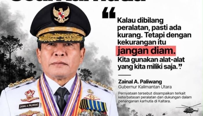 Statement Gubernur se-Kalimantan Soal Karhutla, Gubernur Kaltara Satu-satunya yang Dinilai Waras